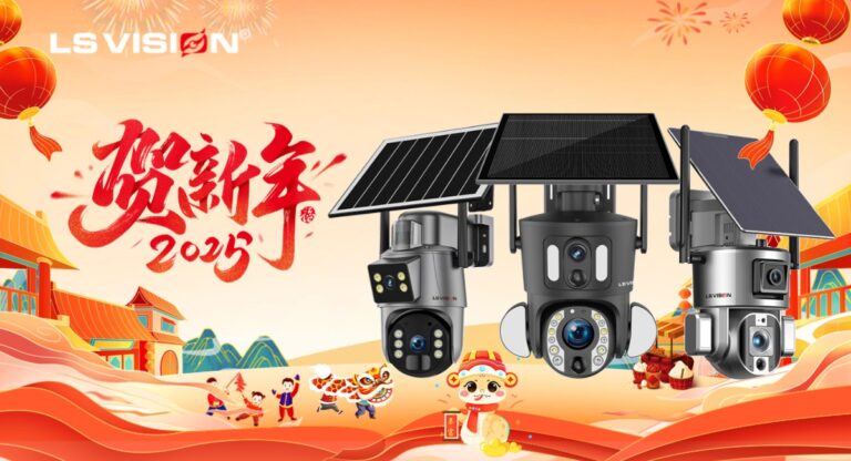 LS VISION Hot Sell Solar Panel Camera