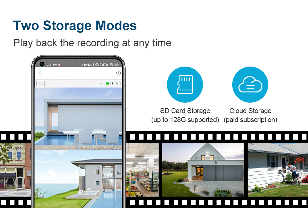 LS VISION S20L camera's storage