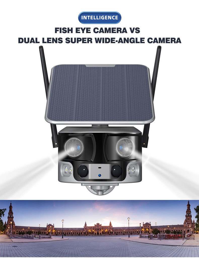 LS VISION Wide angle solar camera