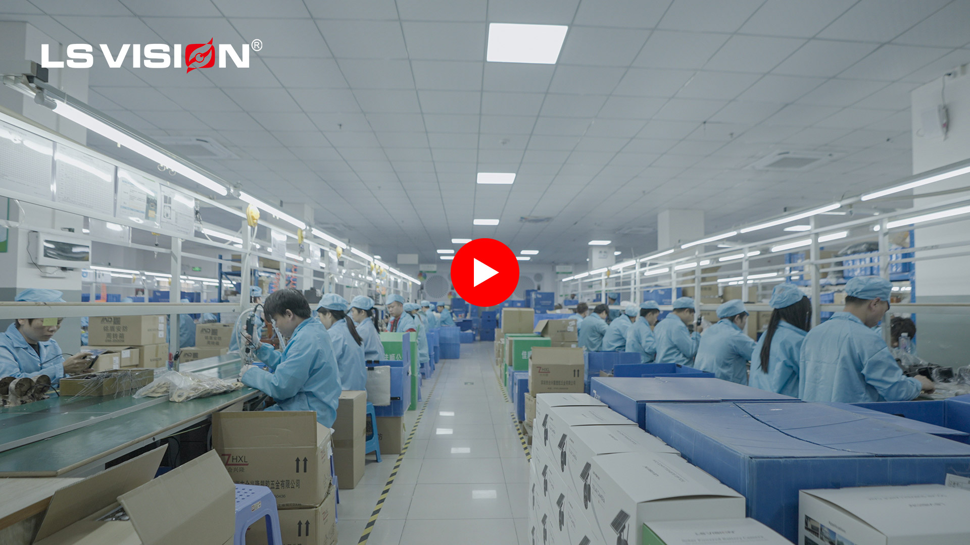This is LS VISION's production line