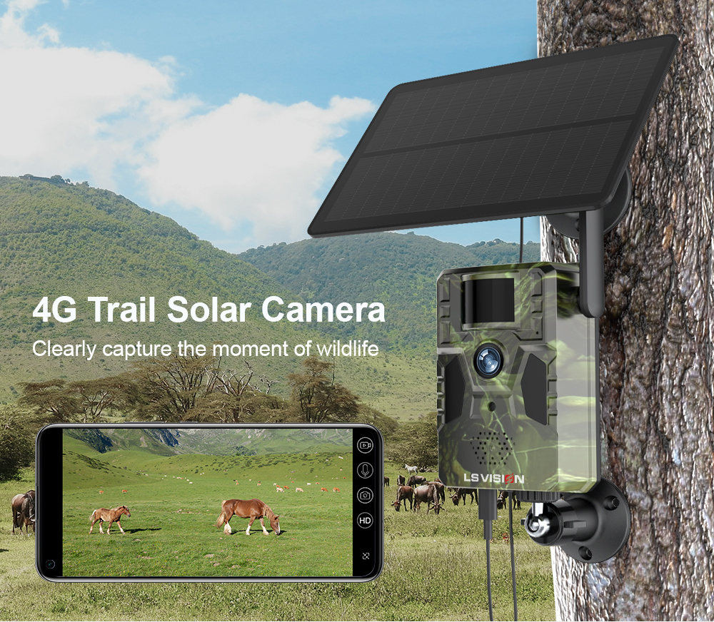 4G Trail Solar Camera 