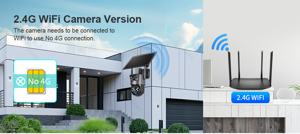 LS VISION 2.4G WIFI Camera Version