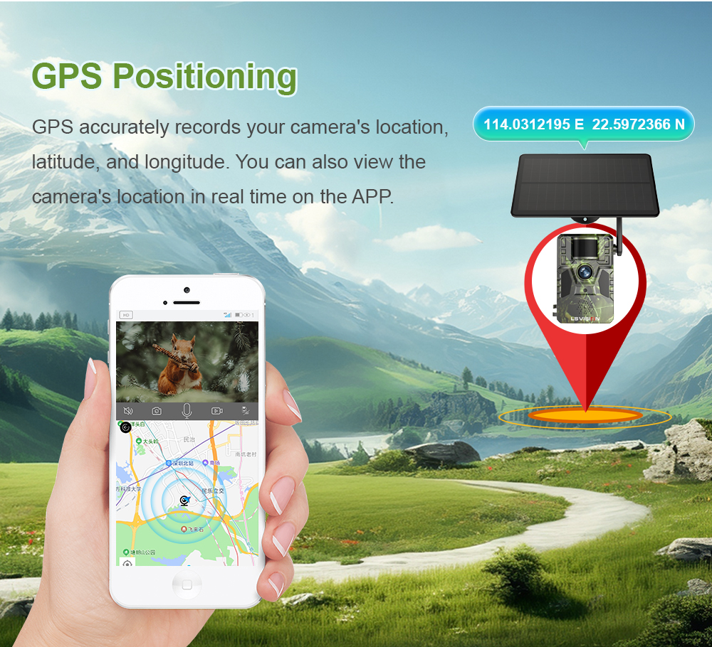 LS VISION GPS Positioniong 