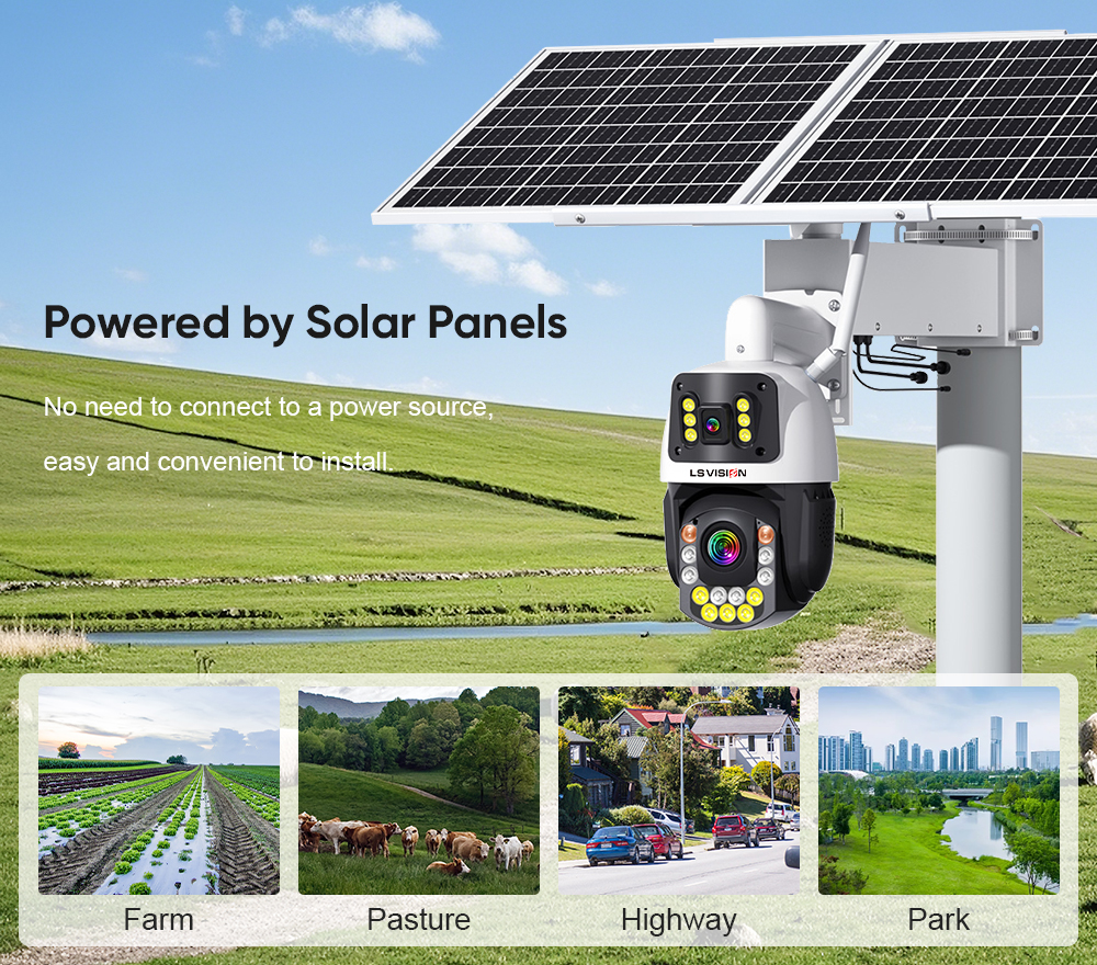 Ls Vision Powered By Solar Panels