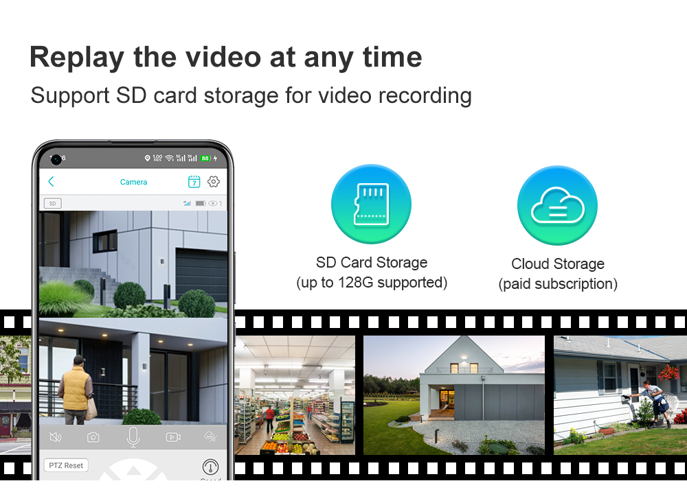 LS VISION Replay the video at any time