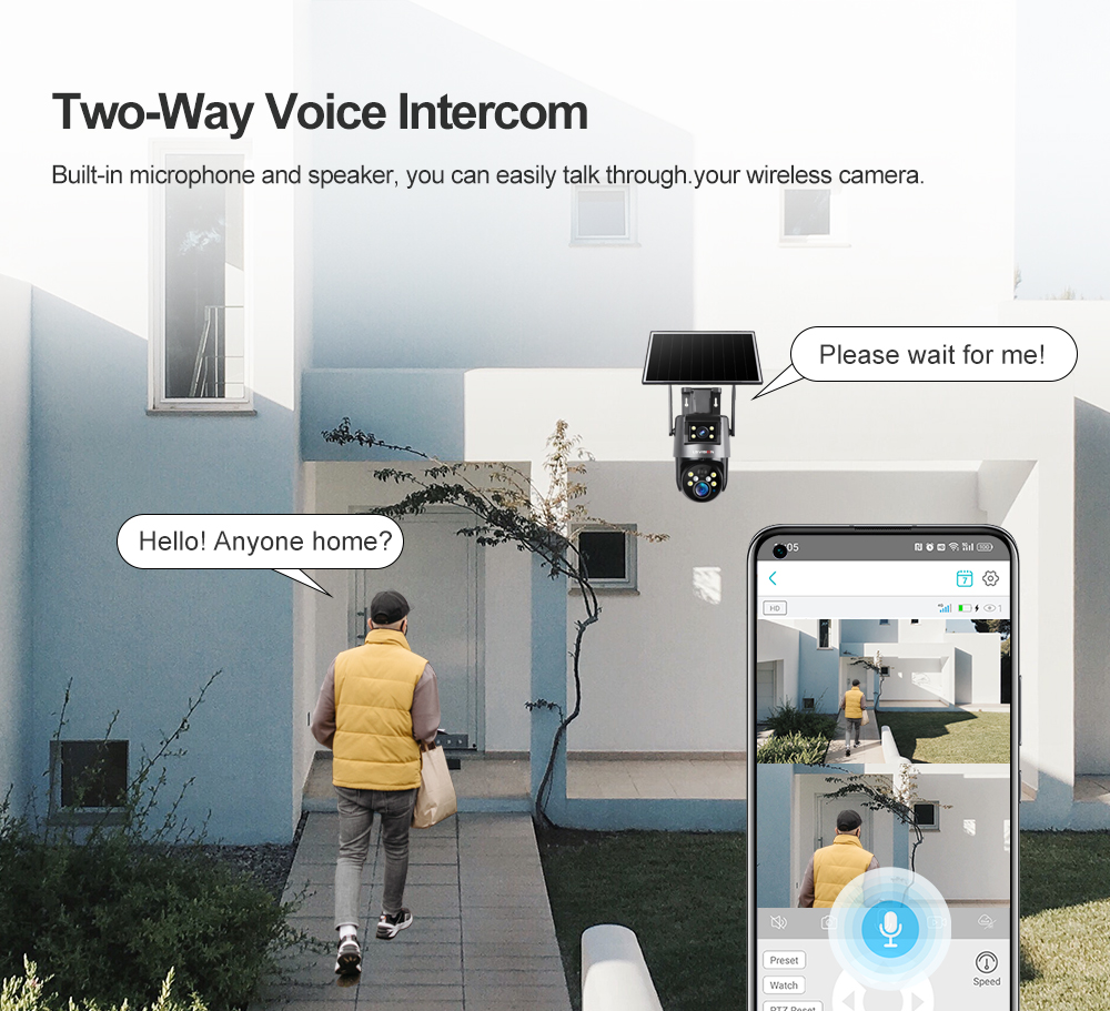 LS VISION TWO Way Voice Intercom