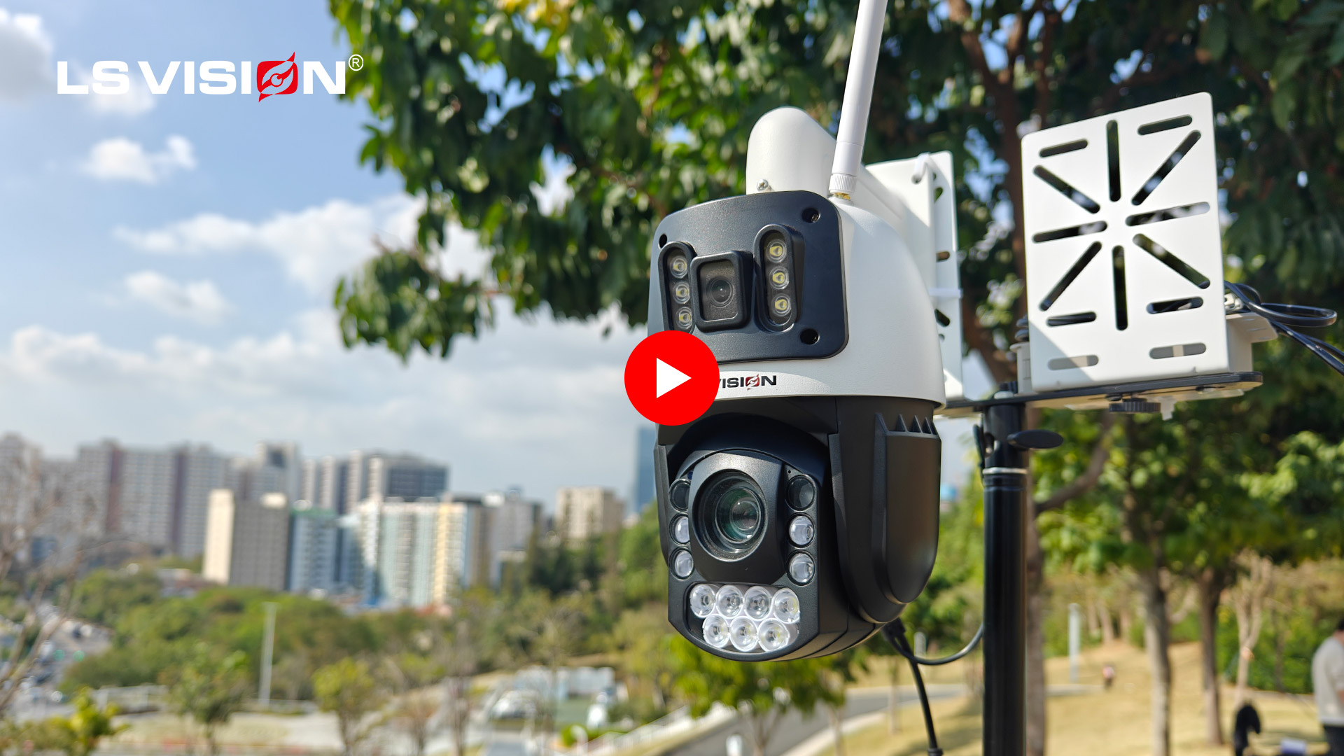 Ls Vision 36x Zoom Ptz Solar Camera