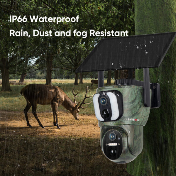 Camouflage Solar Camera