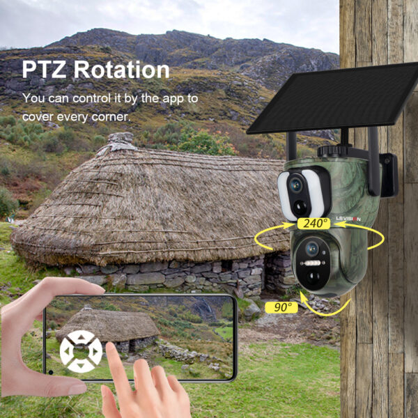 Camouflage Solar Camera