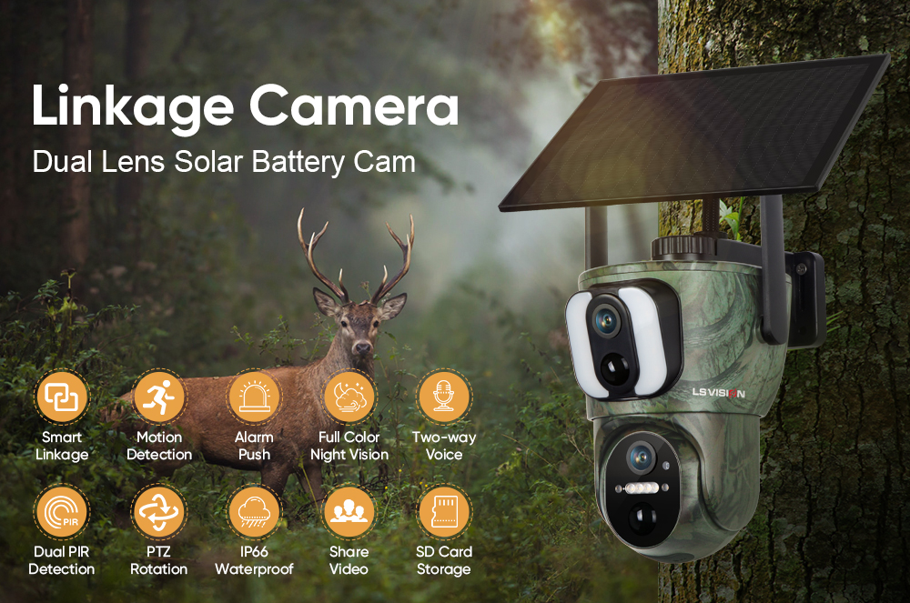 Camouflage Solar Camera
