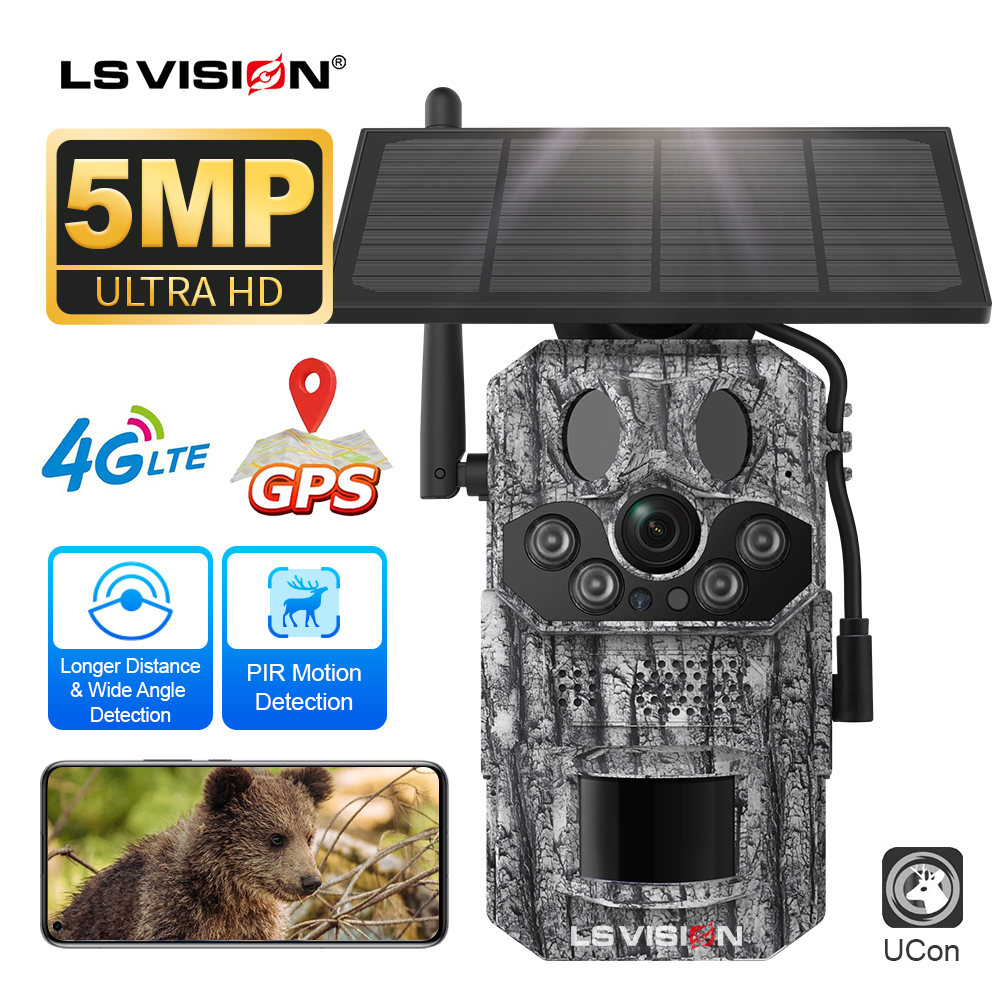 Ls Vision 4g Solar Hunting Camera