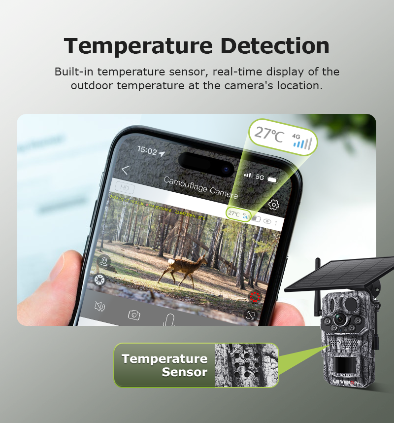 Ls Vision Temperature Detection Hunting Camera