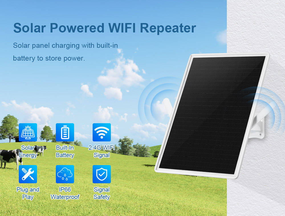 Solar Powered Wifi Repeater 