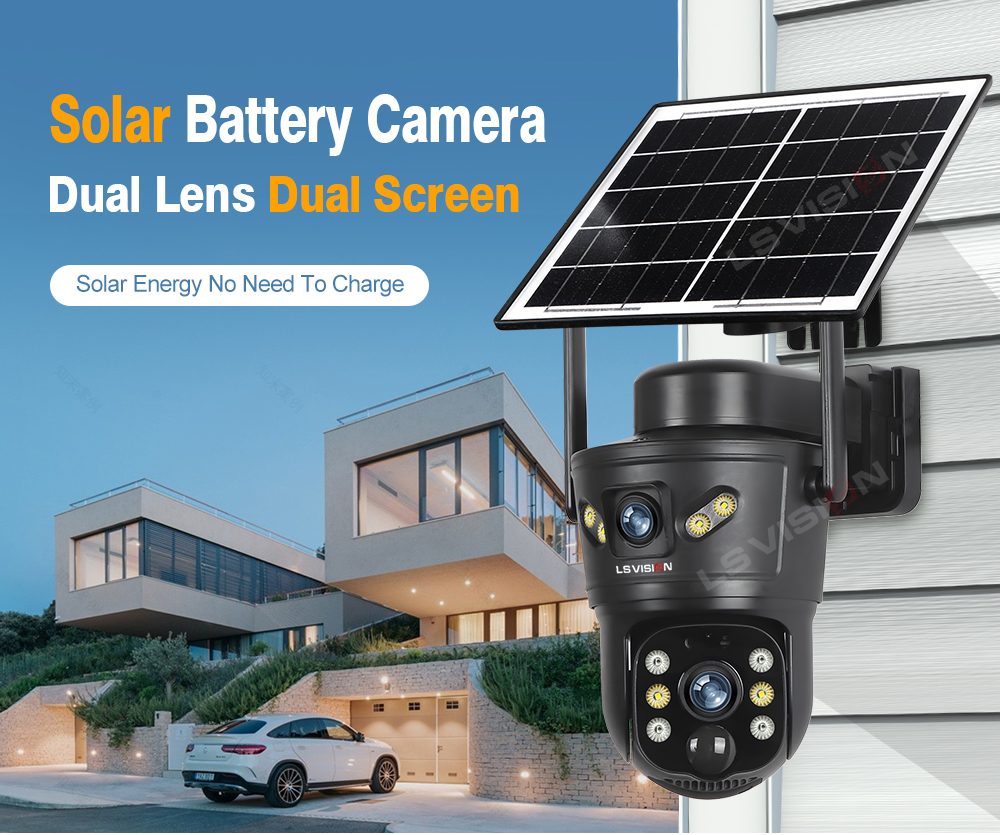 Ls Vision Cs5 Solar Camera 