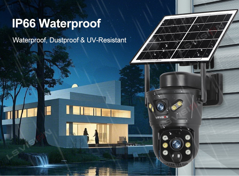Ls Vision Cs5 Solar Camera 