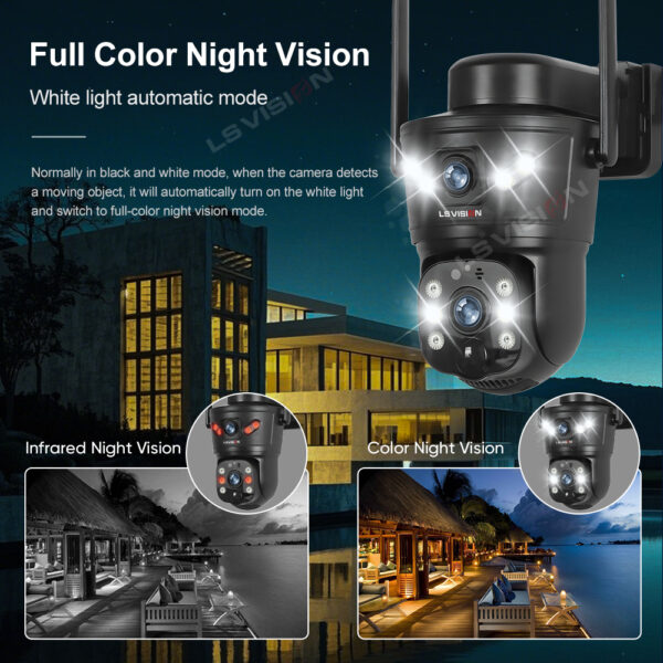 Ls Vision Cs5 Solar Camera