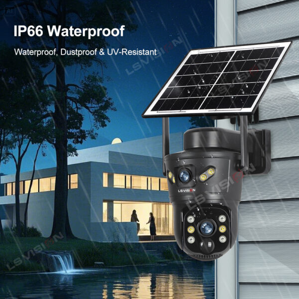 Ls Vision Cs5 Solar Camera