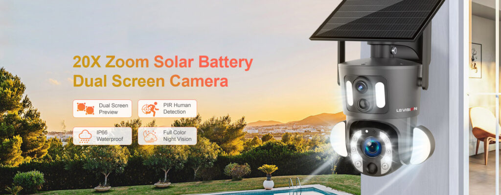 Solar Floodlight Camera
