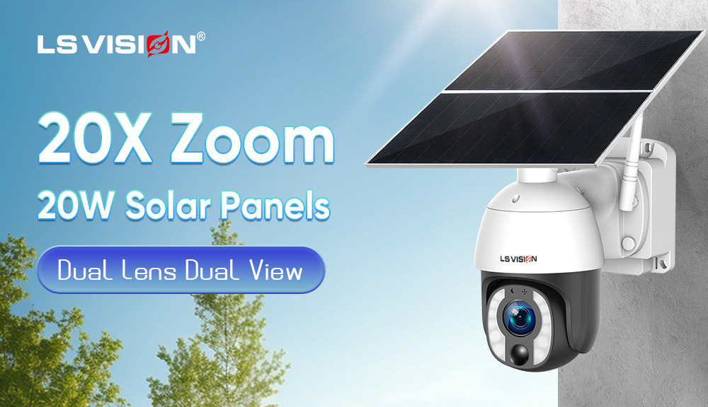 LS VISION WS40 Ssolar Camera