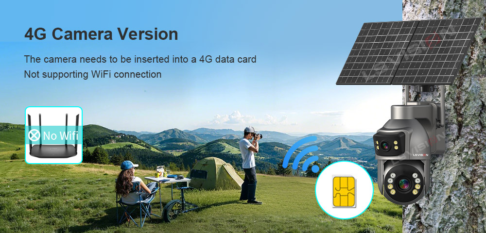 4g Aov Smart Security Camera