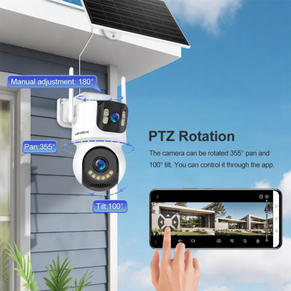 4g Wifi Aov Solar Camera