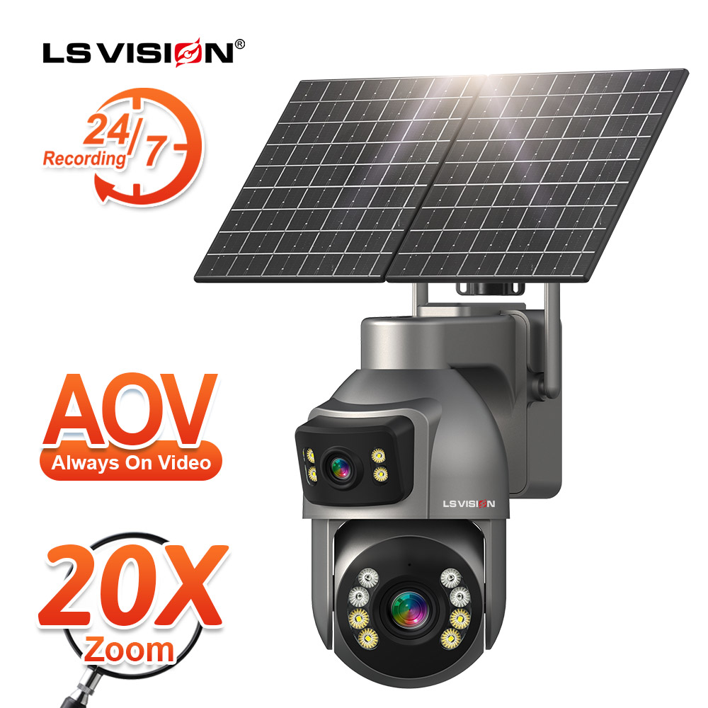 LS VISION ソーラーカメラ - 耐久性に優れた低電力ソーラーカメラ