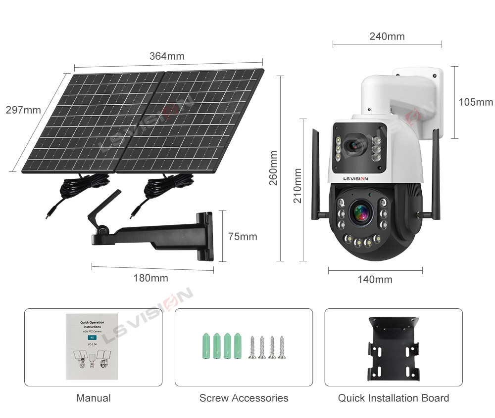 Ls Vision Cs102 50x Aov Solar Camera 