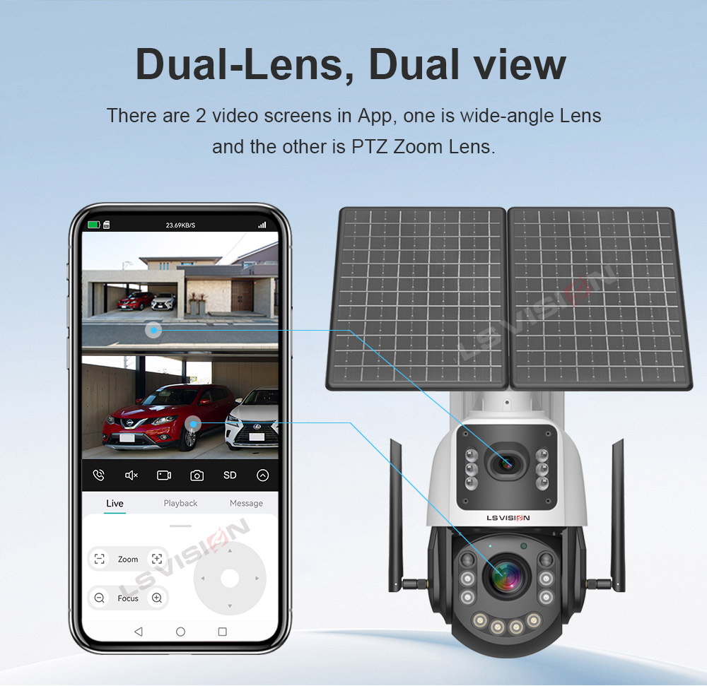 Ls Vision Cs102 50x Aov Solar Camera 