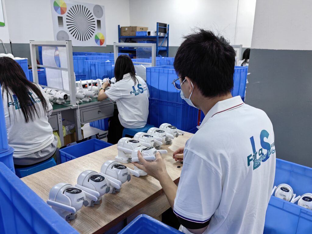Aov Camera Production Line..