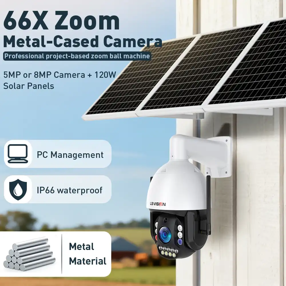 Ls Vision Ptz Solar Camera