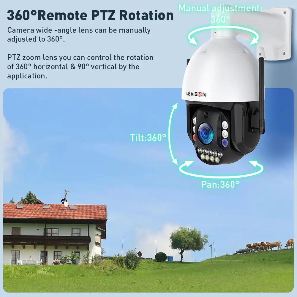 Ls Vision Ptz Solar Camera