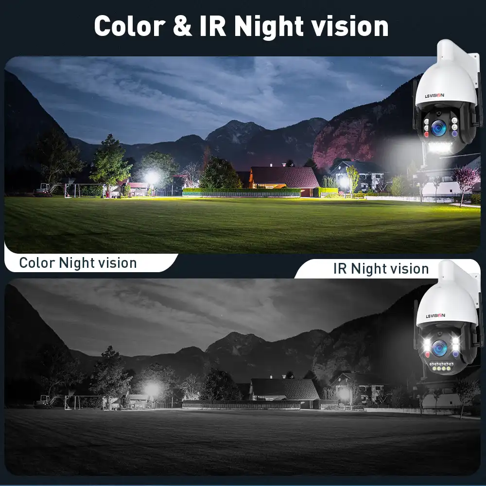 Ls Vision Ptz Solar Camera